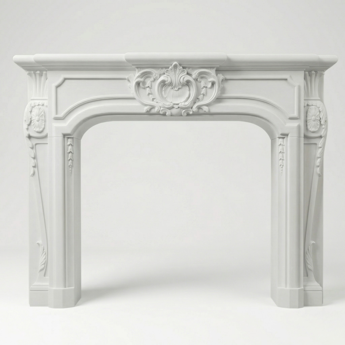 Turan Cast Stone Fireplace Surround