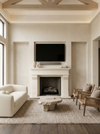 Avalon Cast Stone Fireplace Mantel