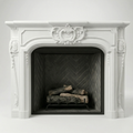 Turan Cast Stone Fireplace Surround
