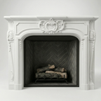 Turan Cast Stone Fireplace Surround