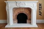 Turan Cast Stone Fireplace Surround