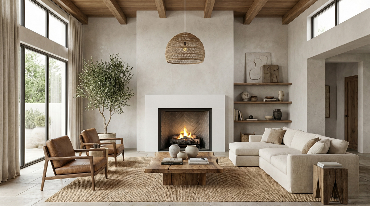Carmel Cast Stone Fireplace Surround