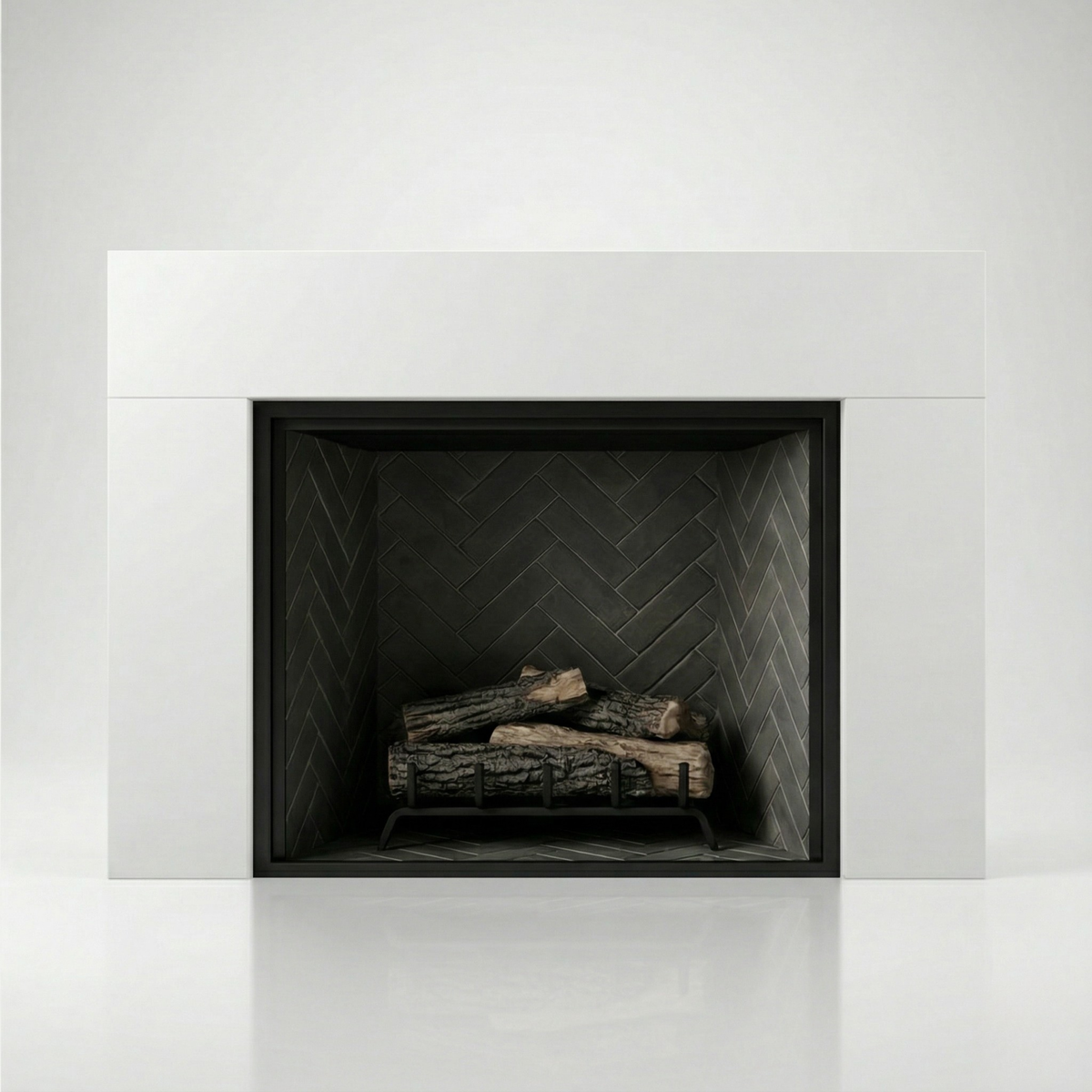 Carmel Cast Stone Fireplace Surround