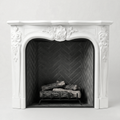 Montecito Cast Stone Fireplace Surround