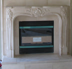 Montecito Cast Stone Fireplace Surround