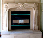 Montecito Cast Stone Fireplace Surround
